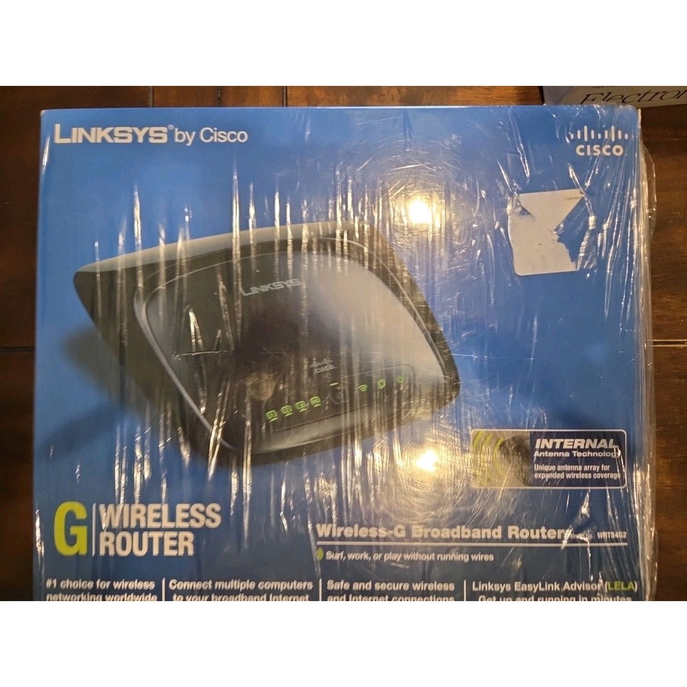 Linksys by Cisco Wireless G Broadband Router Model number WRT54G2